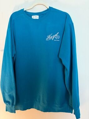 Hazel Boutique Teal Crewneck Sweatshirt